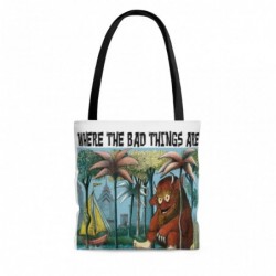 gritty tote bag, gritty...